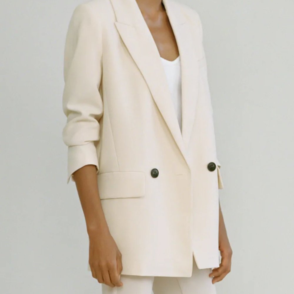 Zara Flowy Blazer Jacket